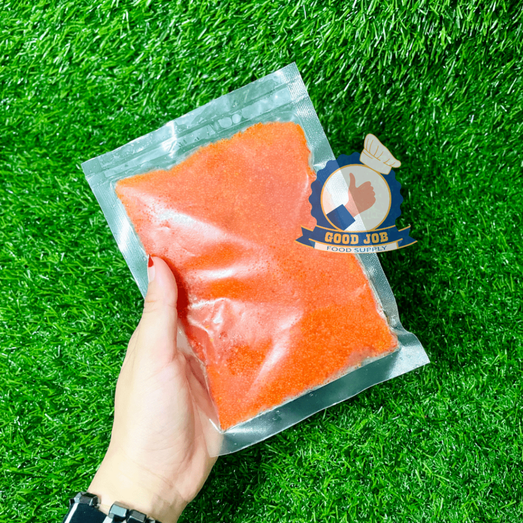 

TOBIKO GRADE PREMIUM HALAL 100 g - Telur Ikan Terbang Topping Sushi