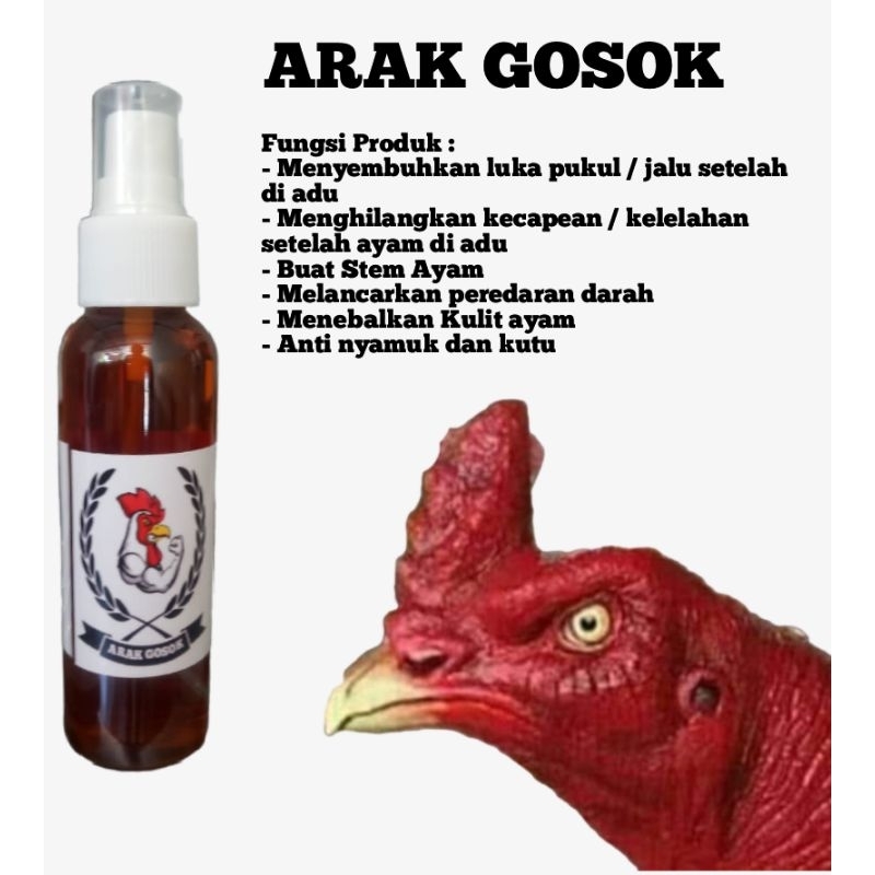 ARAK GOSOK_untuk ayam aduan