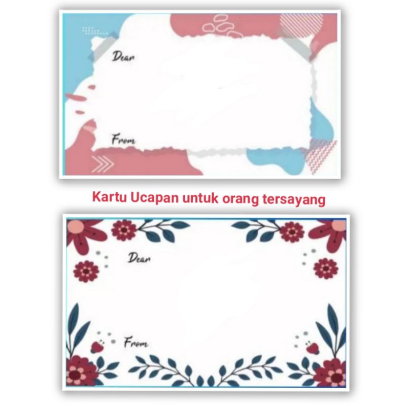 

(COD)Kartu ucapan untuk orang spesial