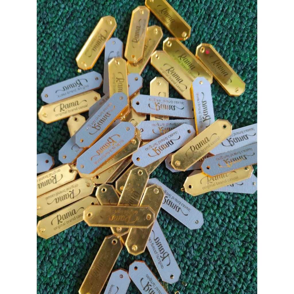 

Label Akrilik Label Hijab Jilbab Termurah - 1x3,5 cm