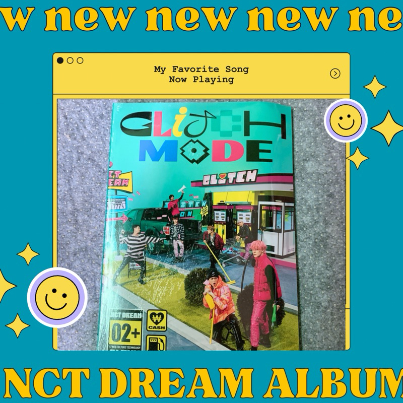[OFFICIAL SEALED] Album NCT Dream - Glitch Mode Photobook Ver. [READY] [ORIGINAL KPOP ALBUM]
