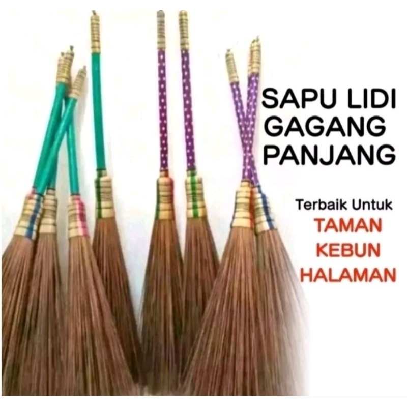 sapu lidi taman/sapu lidi gagang panjang