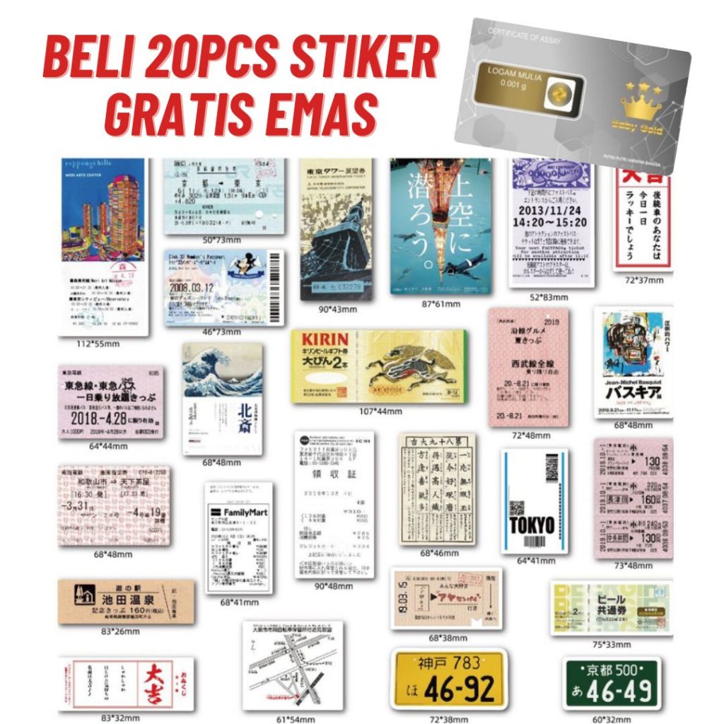 

25 PCS Stiker Graffiti Stiker Aesthetic Jepang Anti Air Untuk Dekorasi Koper / Notebook