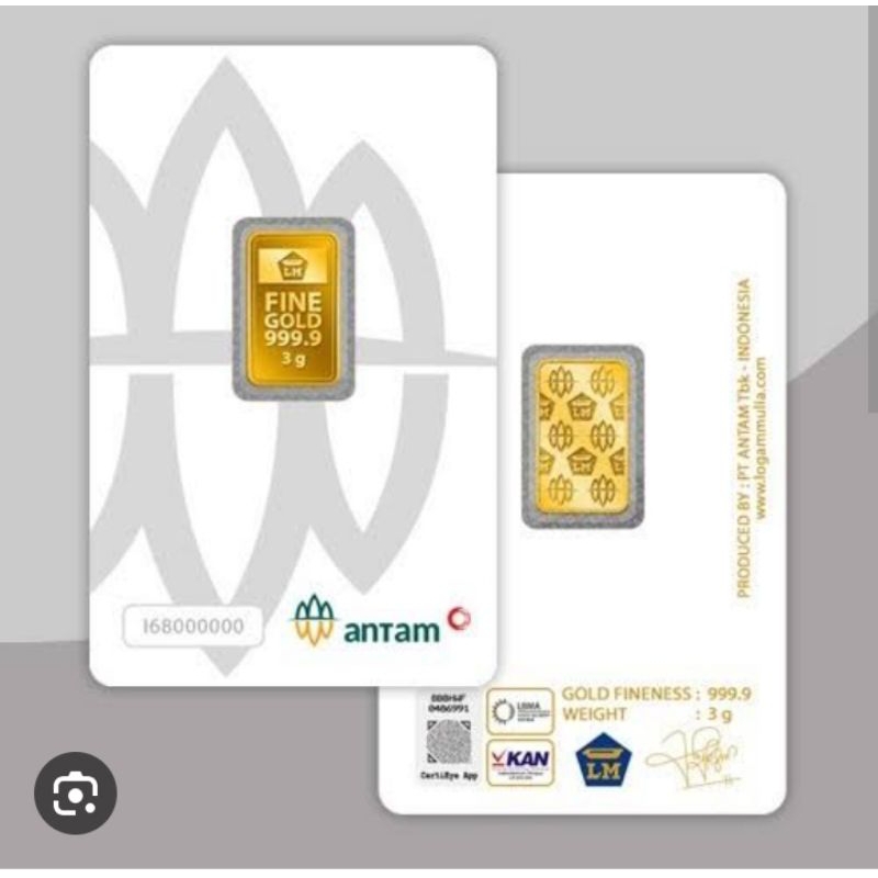 Emas Antam 3 gram