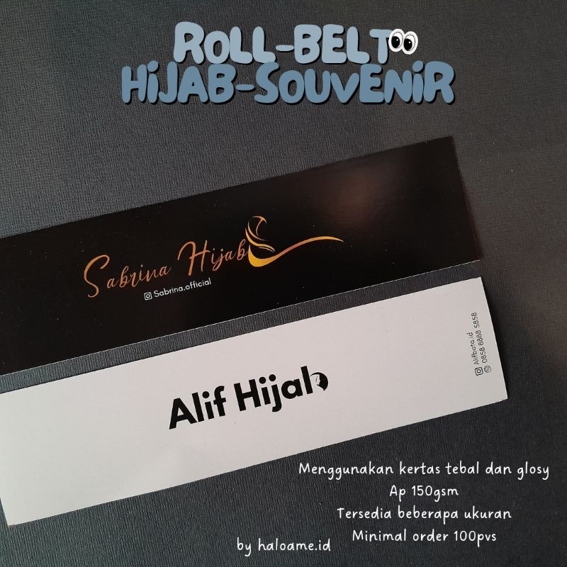 

ROLL HIJAB//BELT//ROLL SOUVENIR