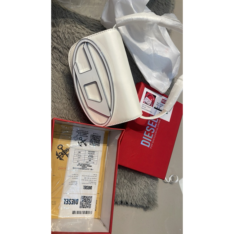 [READY STOCK TAS DIESEL PUTIH] tas import bangkok