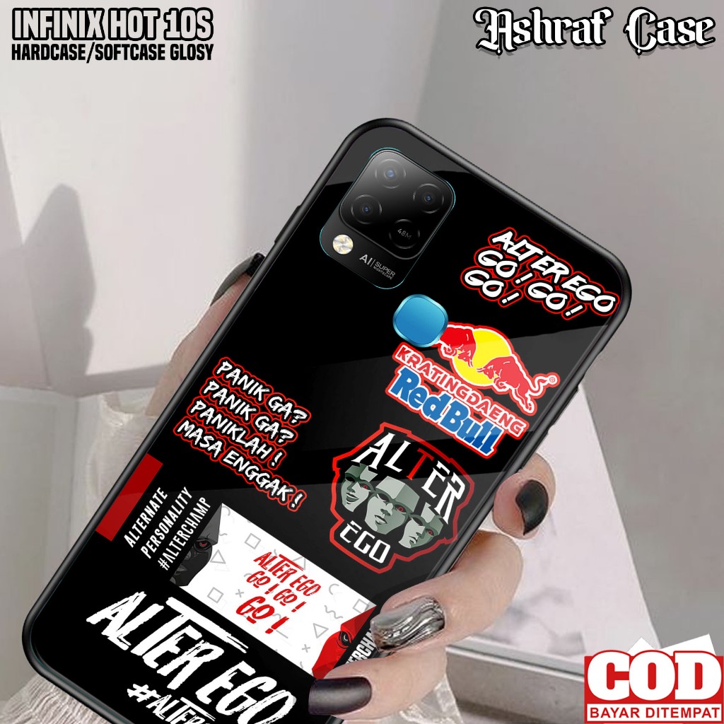 Case Hp Infinix Hot 10S - Casing Infinix Hot 10S ( ESPRT ) Silikon Hp Infinix Hot 10S - Kesing Hp In