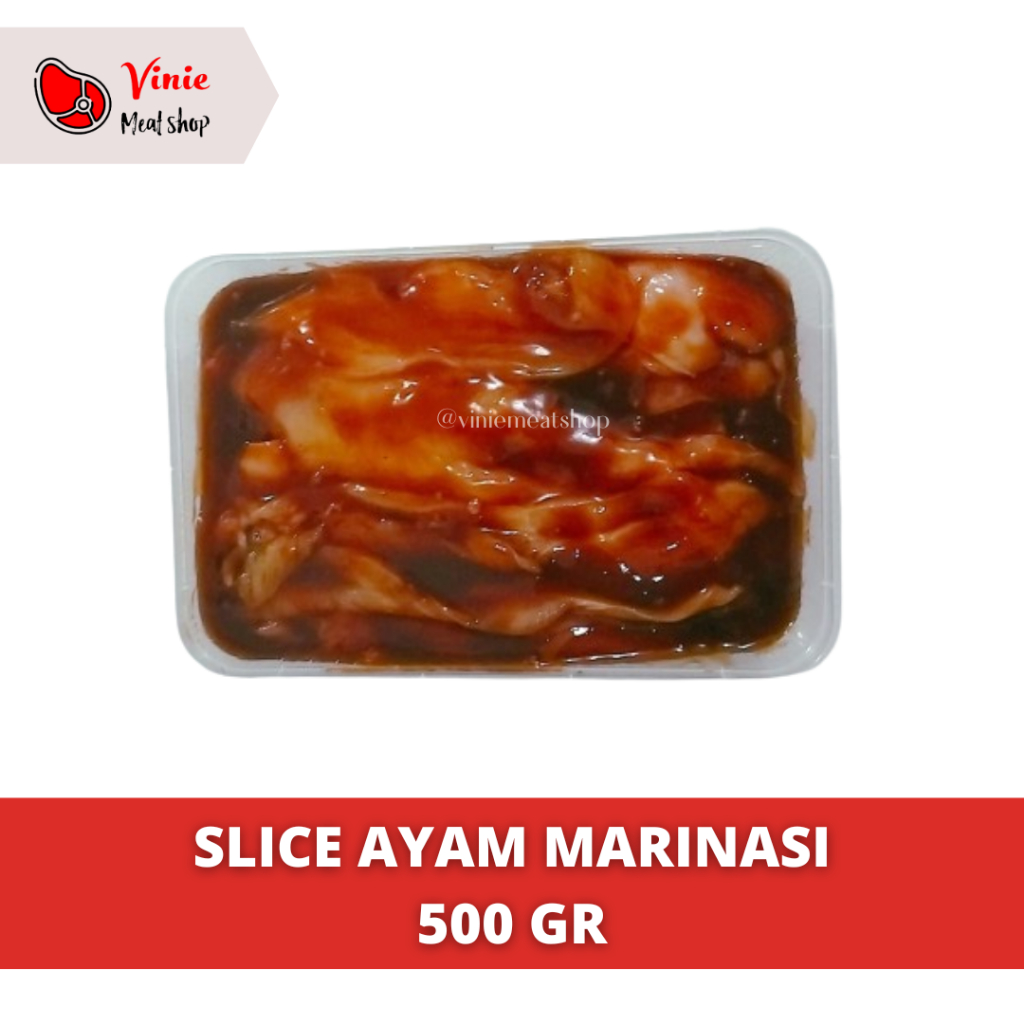 

Slice Marinasi Dada Ayam 500 gr