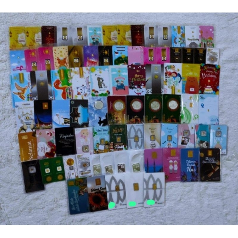 [KUMPULKAN 0.05  X 10 BISA UPGRADE 0.5 GRAM]EMAS MICRO GOLD GRAMASI 0,05 GRAM GALERI 24 EOA BABYGOLD