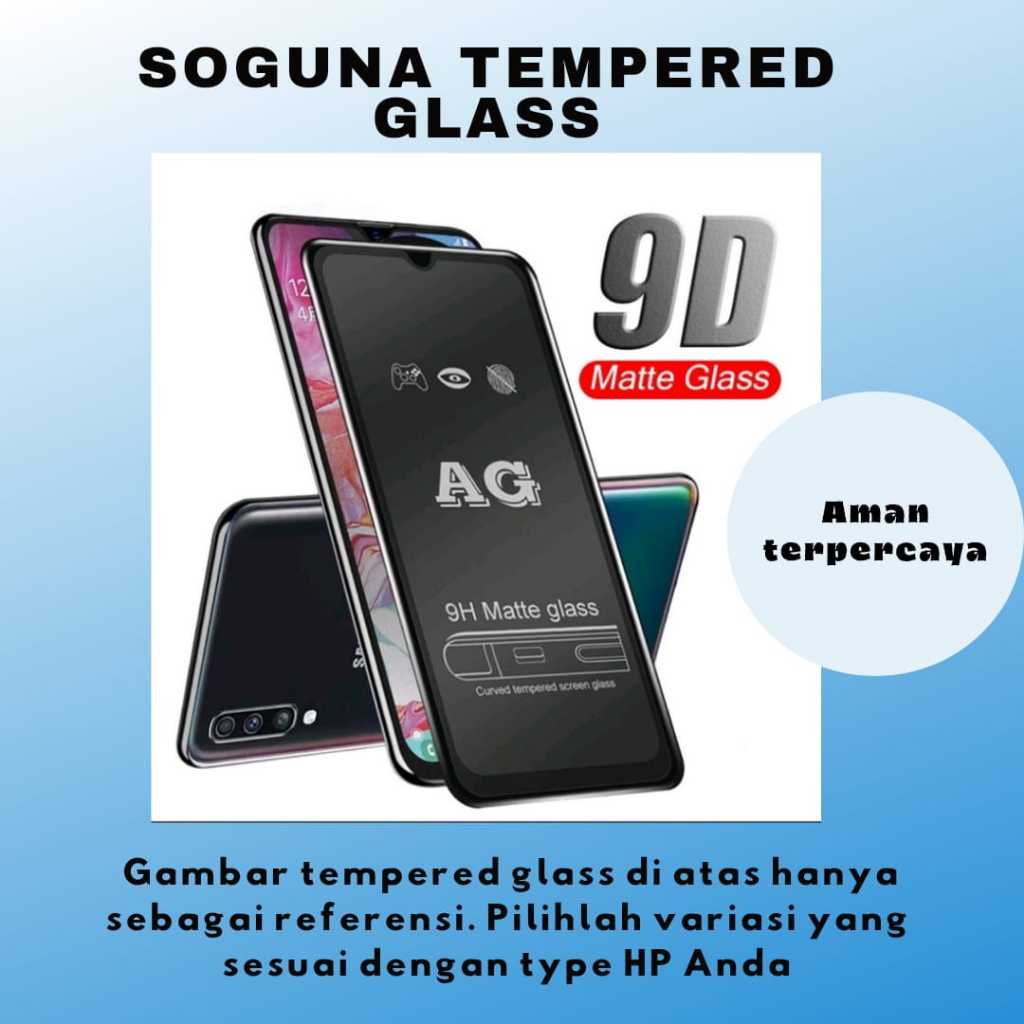 ANTI GORES OPPO 53A/A9/A32/A52/A72/A92/A75'5g/A92s/A33/A5 Matte Glass