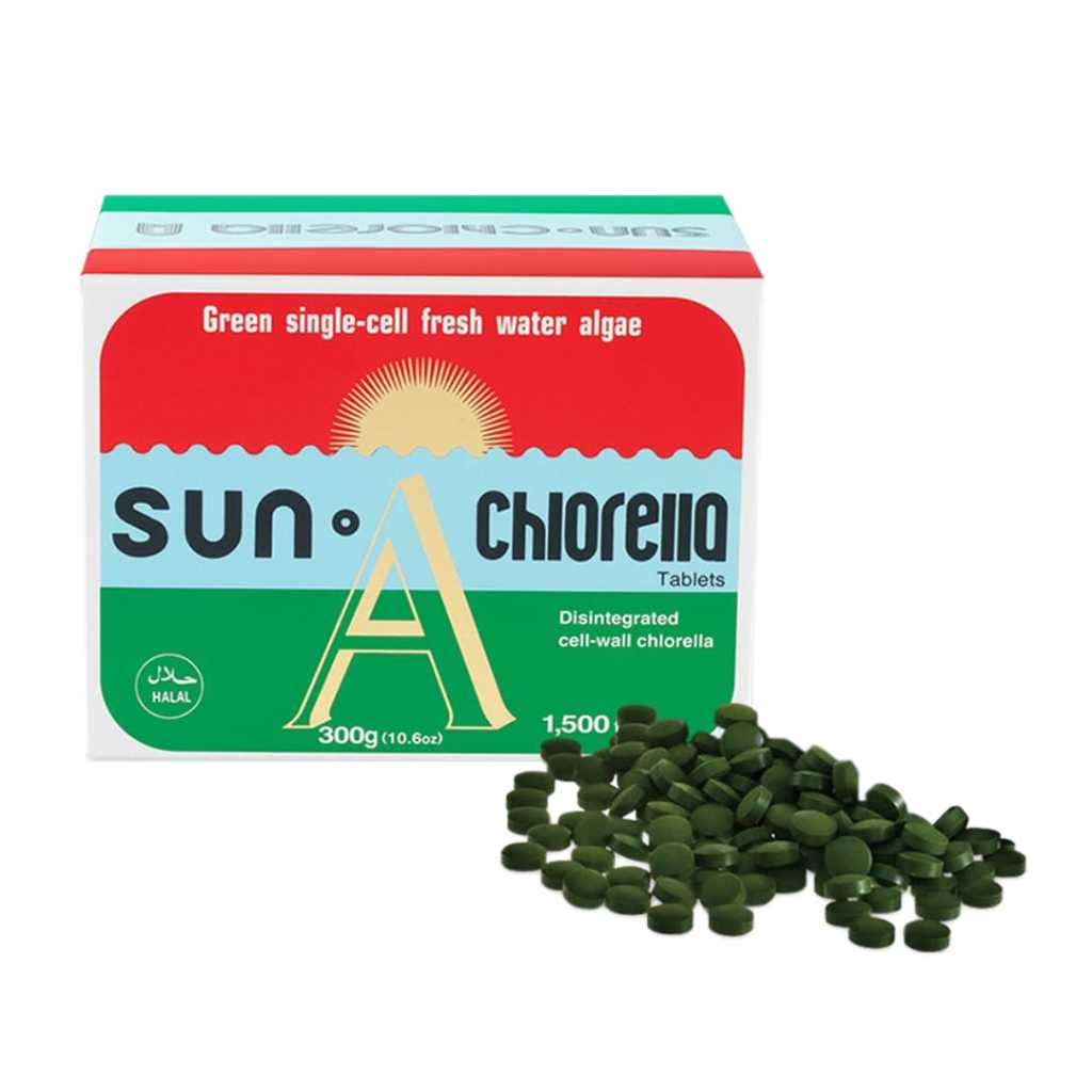 CNI - Sun Chlorella A (1500 Tablet): Original Japan 
