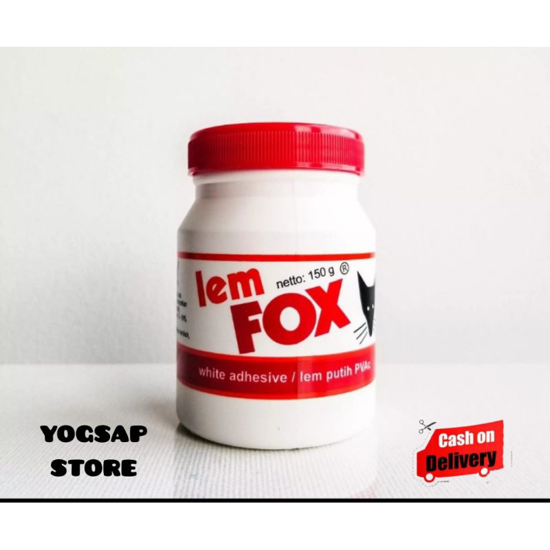 

LEM FOX PUTIH PVAC 150 GRAM