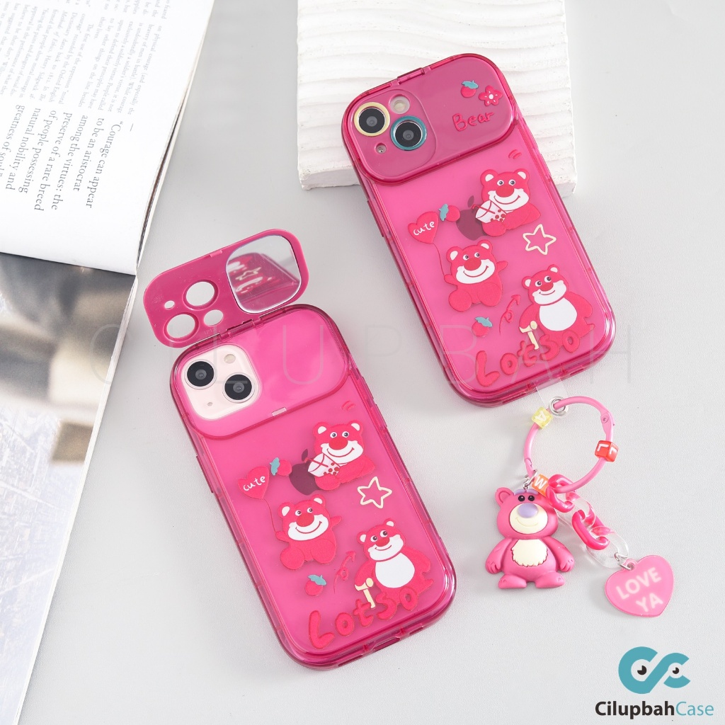 Pink Lotso Full Lenscover Case for iPhone X XS XR XSMAX 11 12 13 14 15 Plus Pro Max