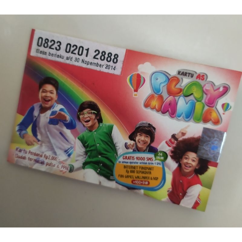 NOMOR CANTIK KARTU AS 888