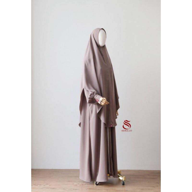 ‼️Promo Last Stok Disc.10% | NSB KHIMAR OVAL BY SIDRA | FORMAL BLACK | BLACK | KHIMAR NON PAD | NP |