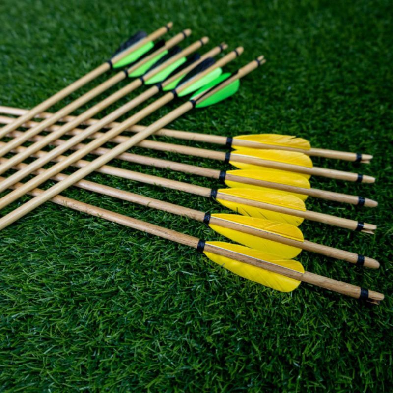 Arrow Ramin Spruce Vanes Bulu Entok