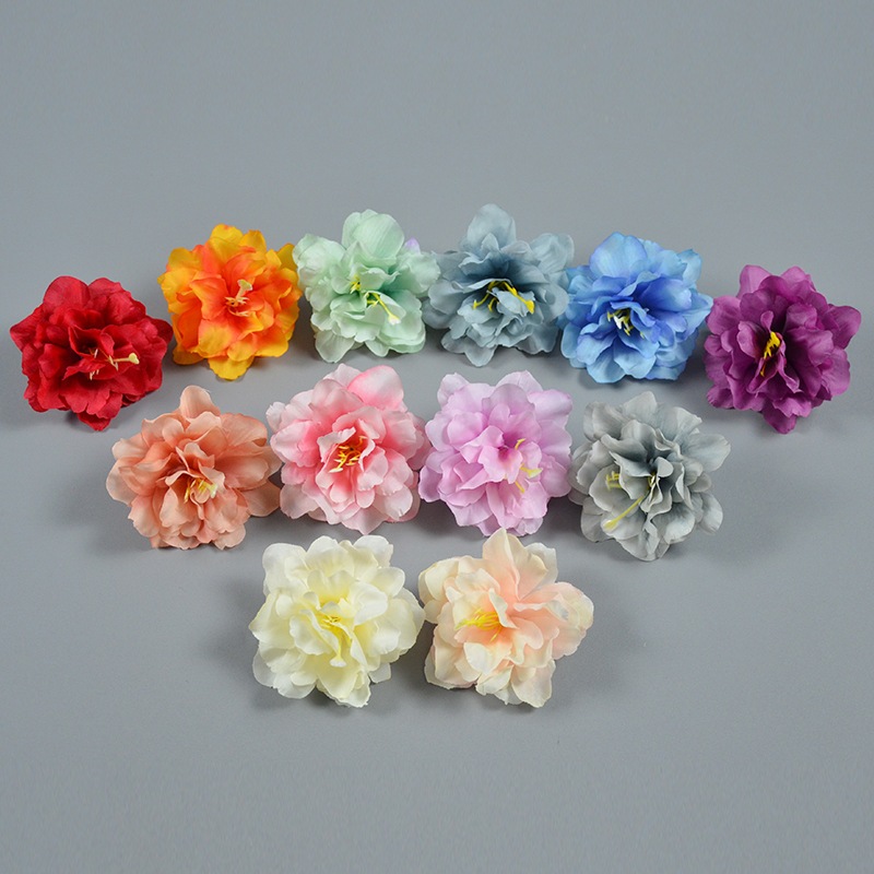 Bunga Peony Mekar 8cm Satuan Hiasan Mahar Hantaran Pernikahan Bunga Imitasi Mirip Asli
