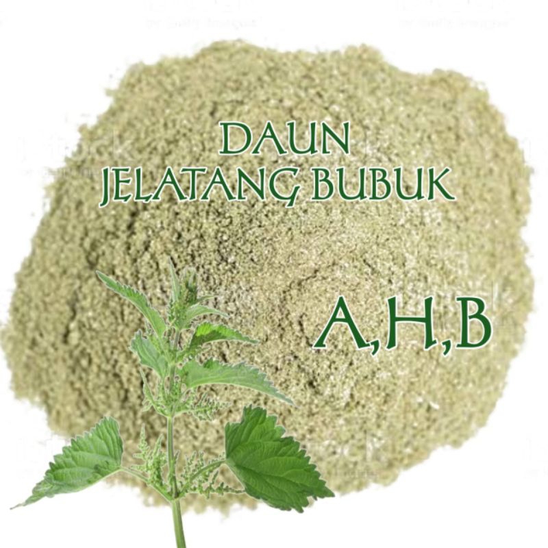 

Daun Jelatang Bubuk Isi Per 100 Gram Premium