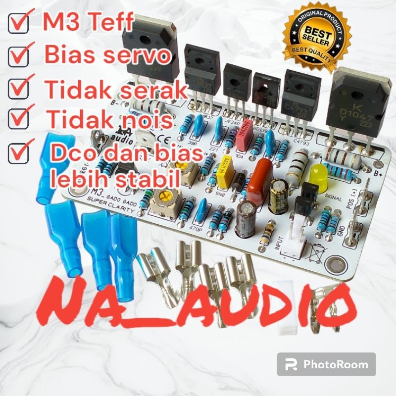 KIT DRIVER POWER AMPLIFIER M2 BALAP TEF SUPER CLARITY JERNIH & HOREG JOSSS