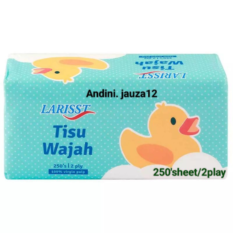 Tisu Wajah Larisst 250sheet/2play