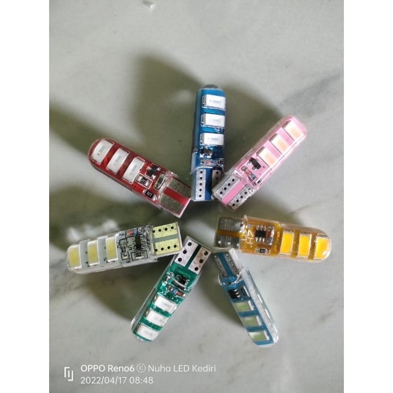 Lampu LED T10  strobe lampu kota lampu senja motor mobil