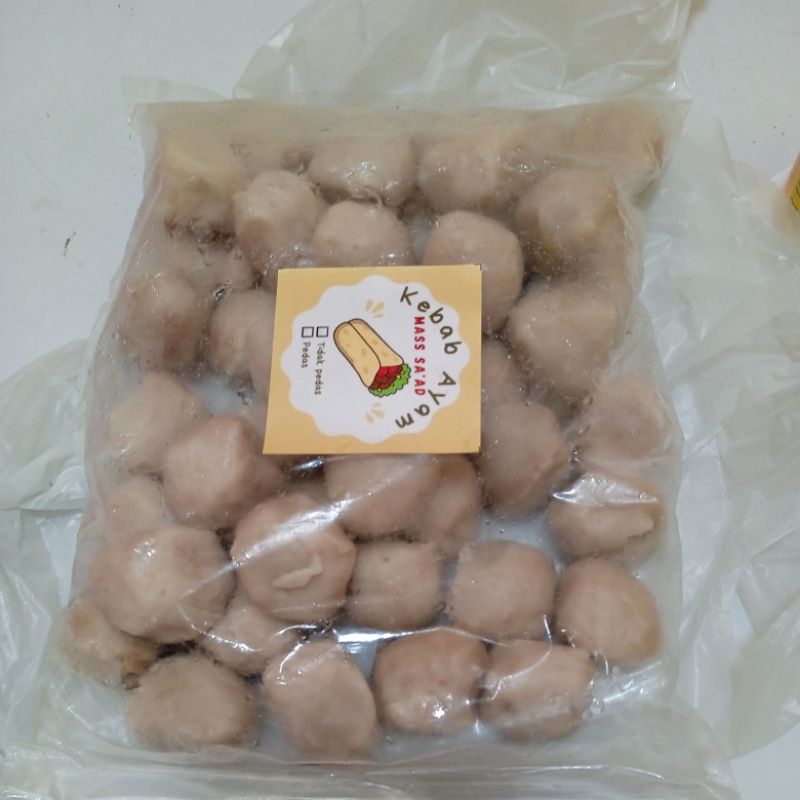 

#Pentol #Bakso #Murah #Frozen #Ukuran #Sedang #1 pack #Isi #50 pcs #Rasa #Daging #Sapi #Empuk #Kenyal #Gigitanx #Merek #Kebab #Ayam #Mass #Sa'ad #Produk #UMKM #Bukan #Produksi #Pabrik #Pengiriman #Cepat #Packing #Aman #Kota #Malang #Jawa #Timur #Indonesia