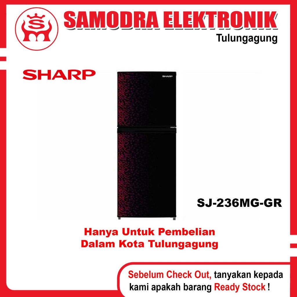 Kulkas SHARP SJ 236MG-GB