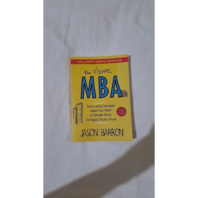 Buku The Visual MBA [preloved] | buku terjemahan