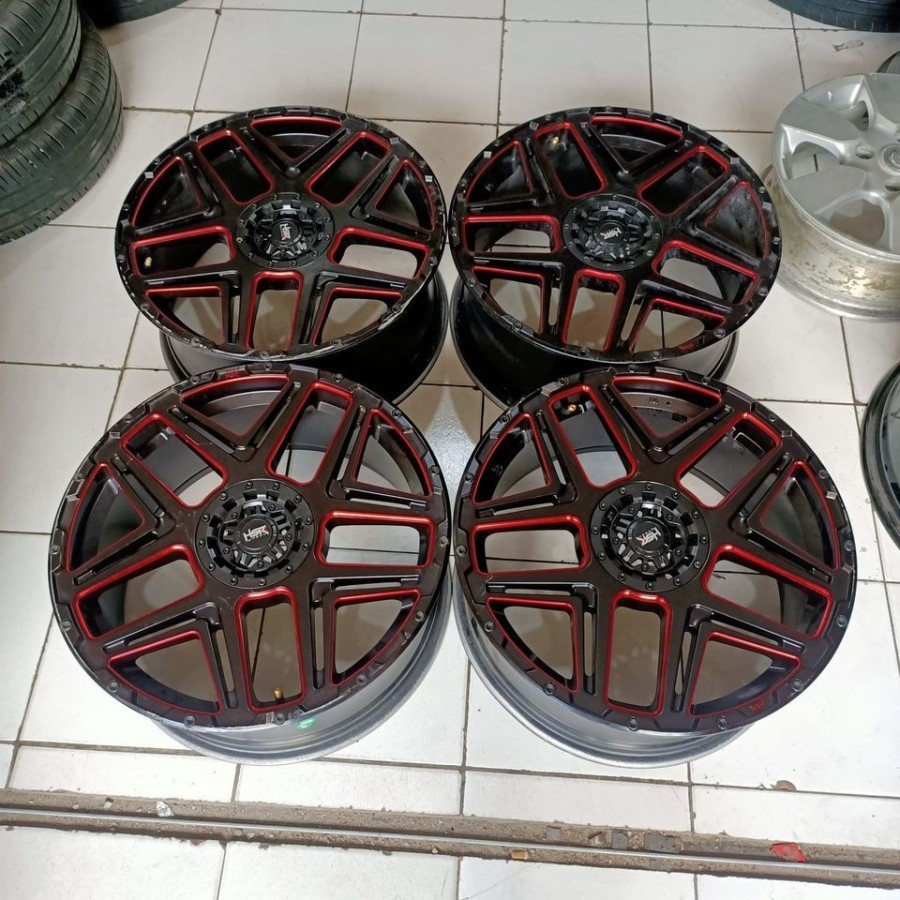 Velg Mobil Second Ring 18 Baut 5 KONGA HSR R18X8 10X100-114,3 ET45