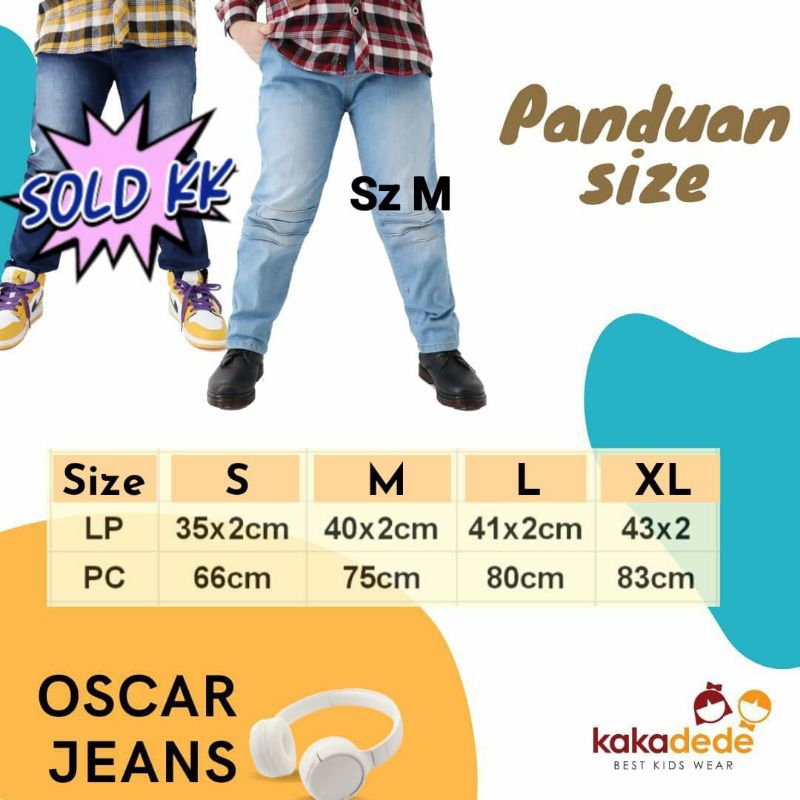 celana jeans anak Kaka Dede oscar