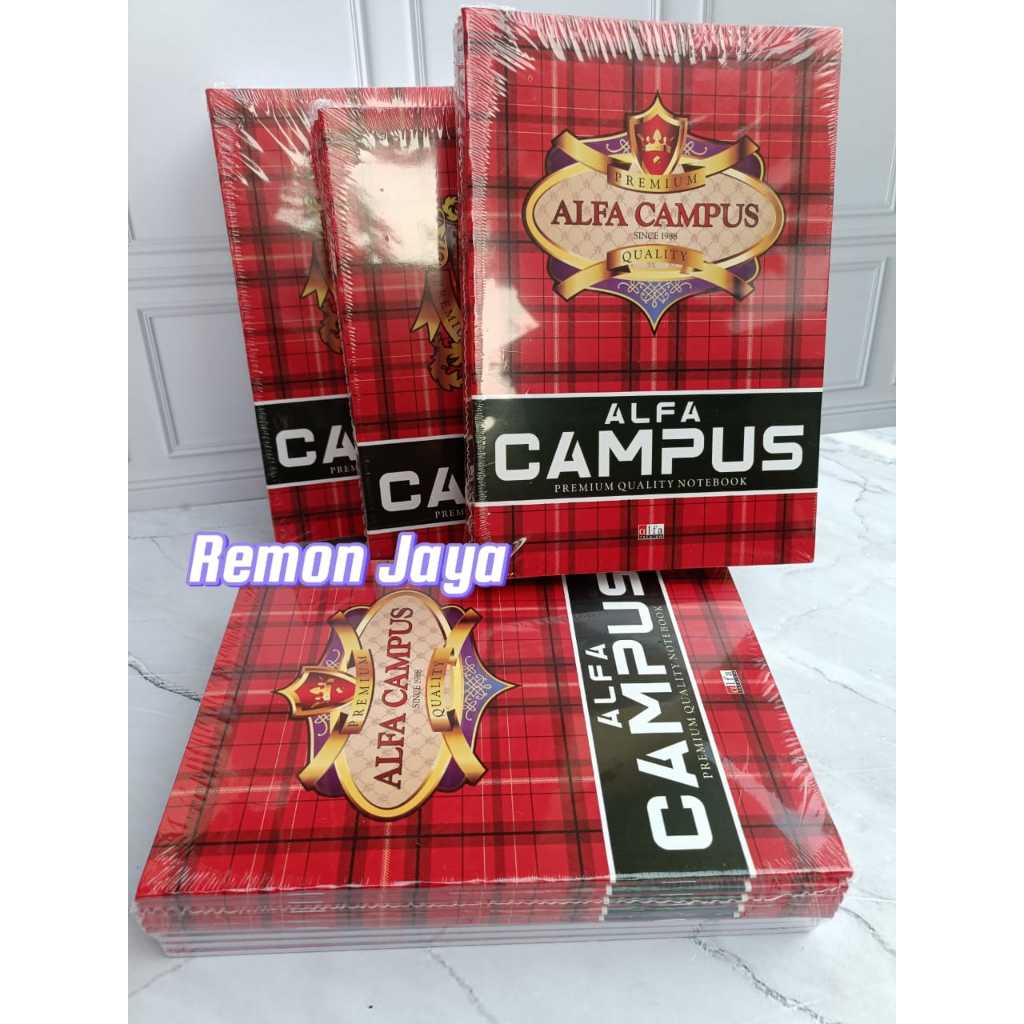 

Buku Tulis ALFA CAMPUS Isi 36 Lembar / Harga Per 10 BUKU 1 PAK