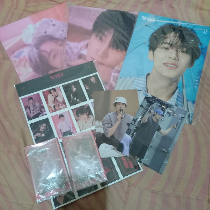 [Ready Stock] [BACA DESKRIPSI] POSTCARD MINI POSTER LUCKY CARD WEVERSE GIFT SEASON GREETING 2023 IN 