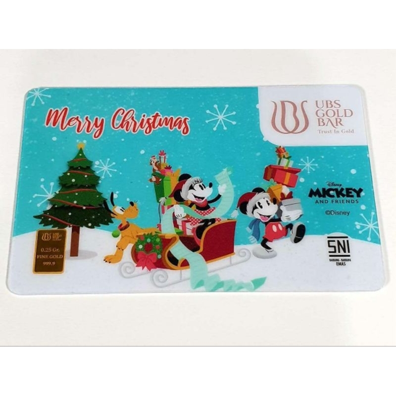 LM GIFT SERIES UBS O. 25 GRAM SERIES CHRISTMAS, BT21