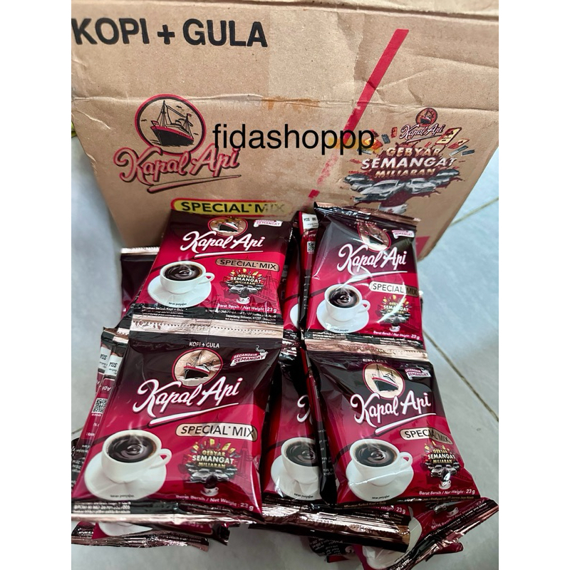 

kopi kapal api spesial mix 1 renceng isi 10 sachet