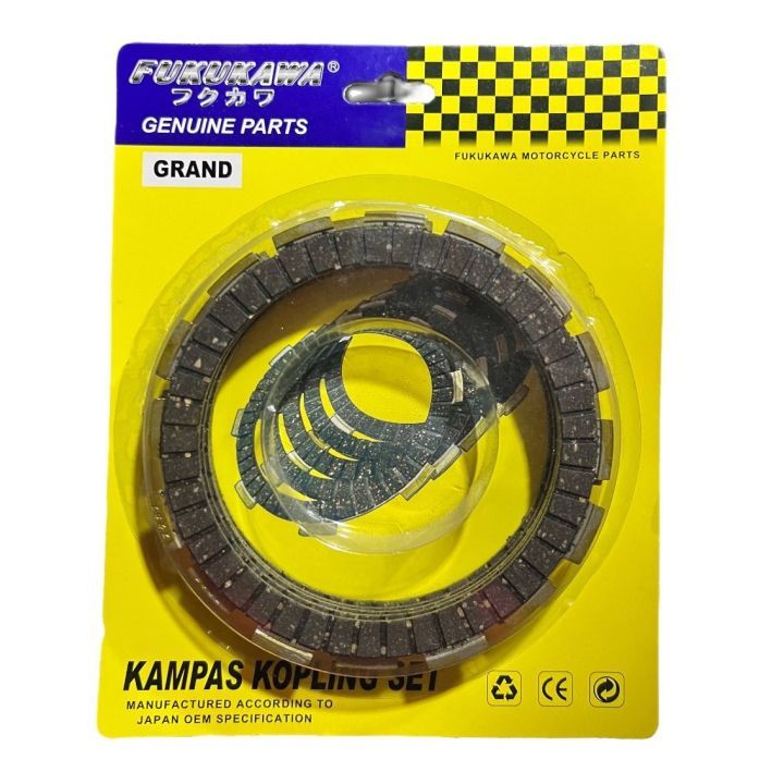 Fukukawa Kampas Kopling set Grand Fitnew fit lama revo supra x