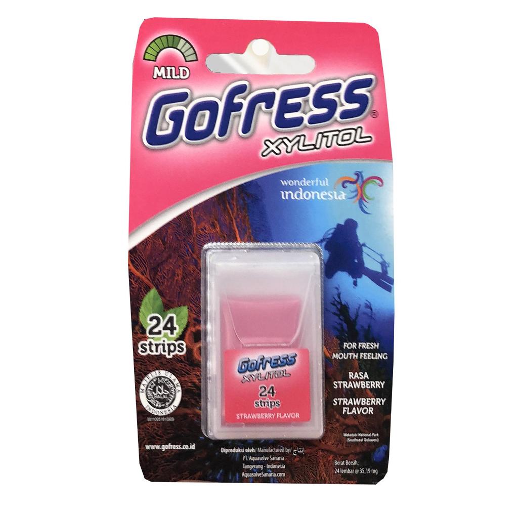 

Gofresh Xylitol Isi 24strips