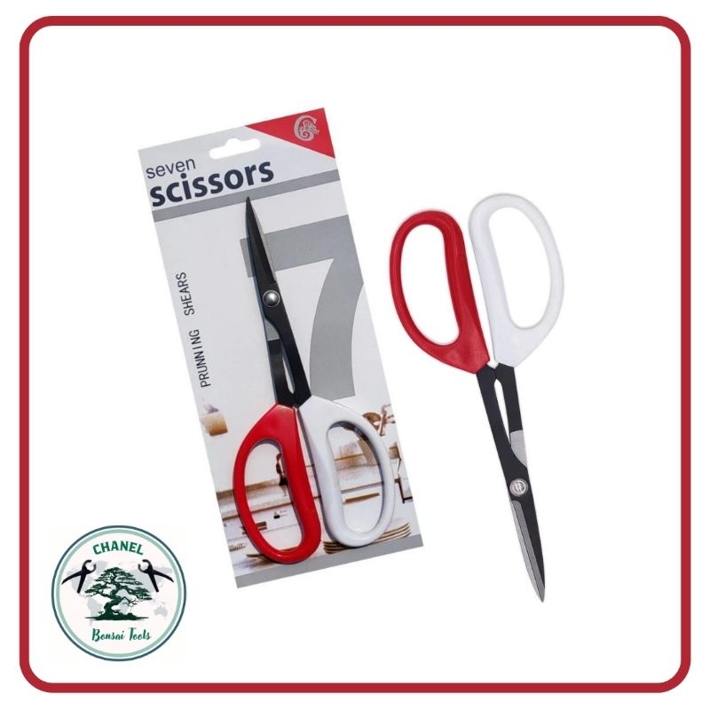 Gunting Pruning Bonsai, Tanaman Hias Tajam Gunting Merah Putih