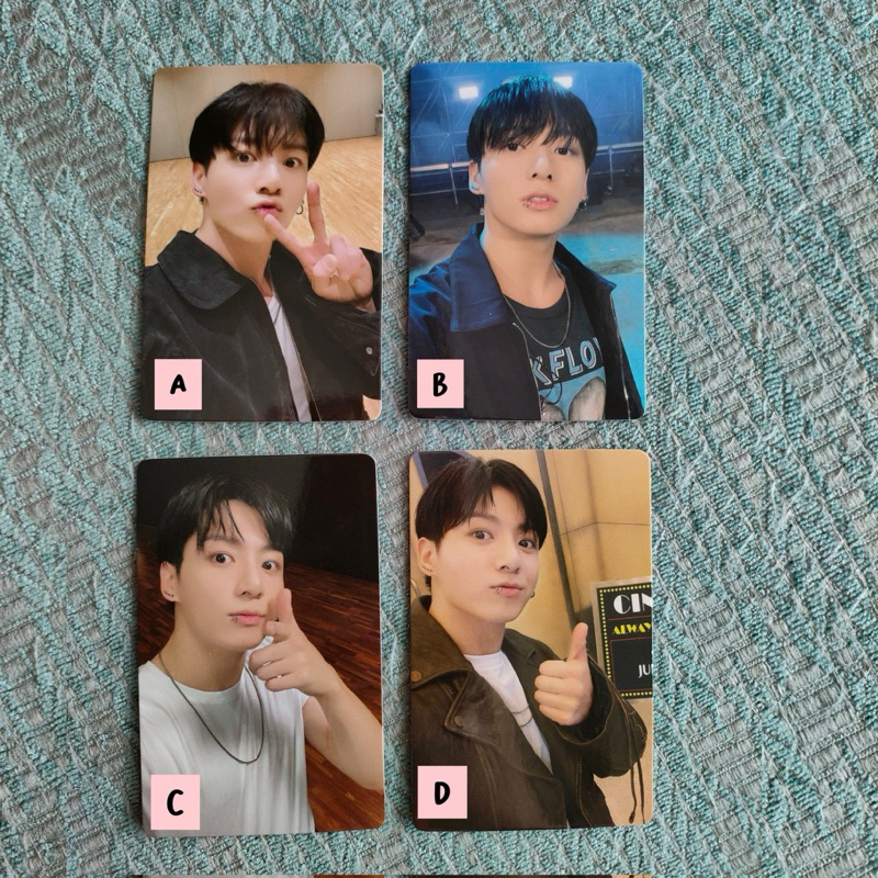 [READY STOCK] BTS JUNGKOOK GOLDEN YIZHIYU LUCKY DRAW PHOTOCARD OFFICIAL