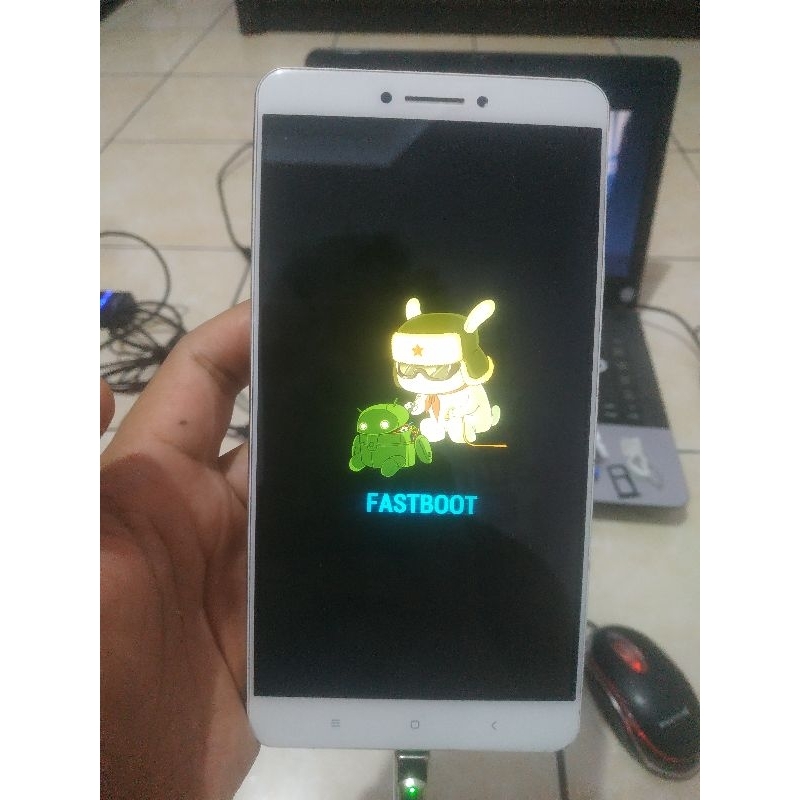 Lcd mi max 1 original copotan normal mulus