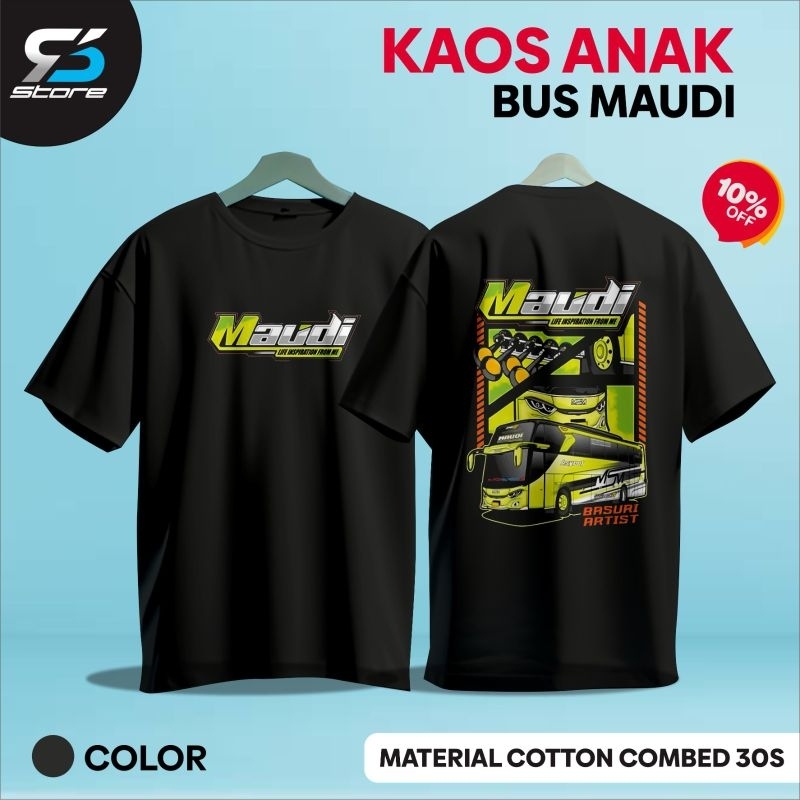 Kaos Anak premium, Kaos Bus Maudi, Kaos Bus asyrof, Kaos Bus Viral
