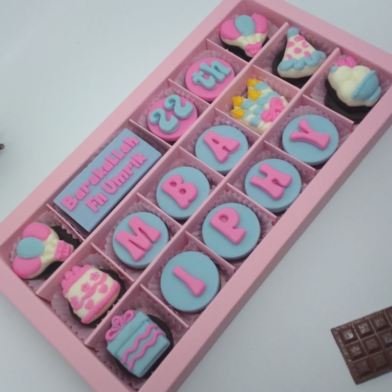 

Gift Cokelat Birthday sekat 18