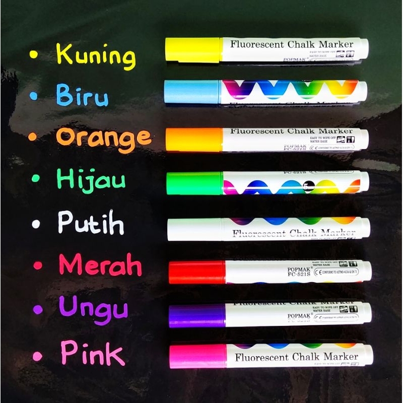 

Spidol Bazic fluorescent chalk marker