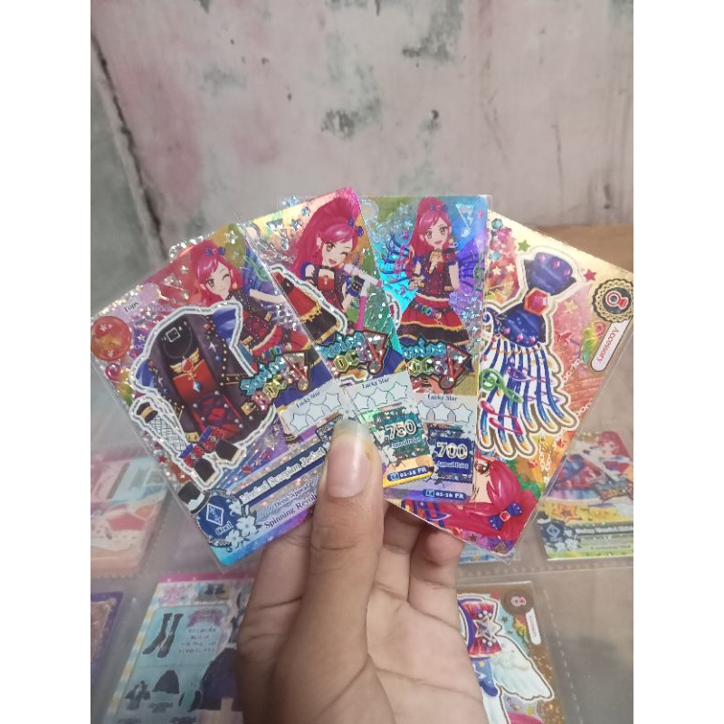 Aikatsu premium musical scorpio set seira swing rock