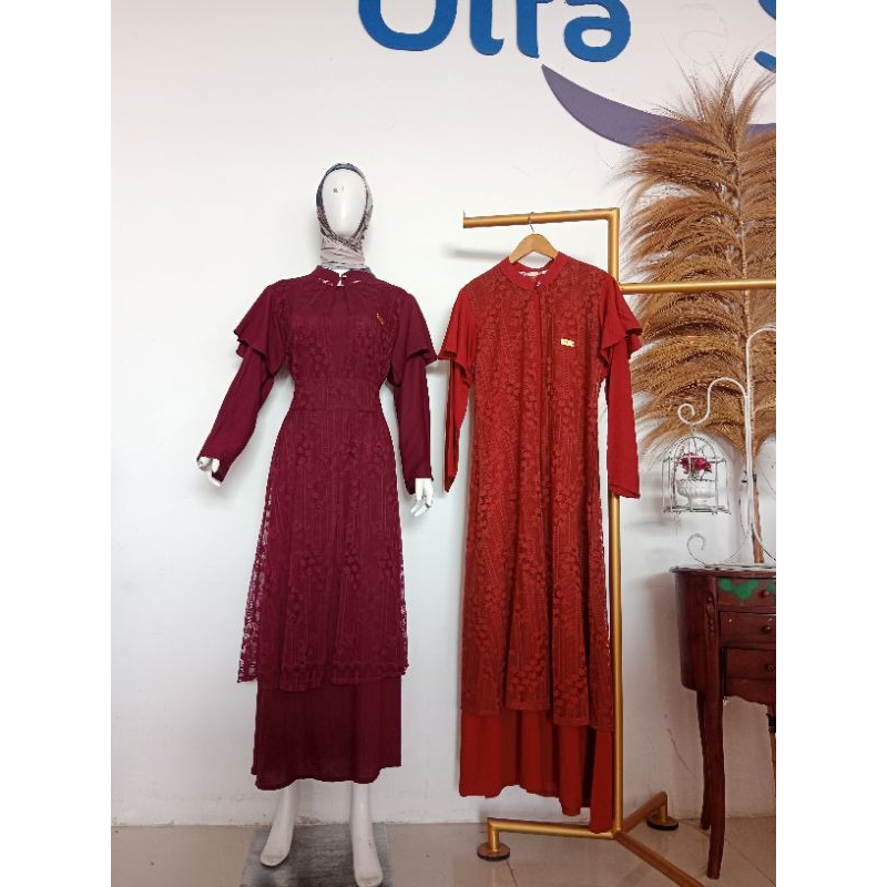 GAMIS ROMPI WANITA POLOS