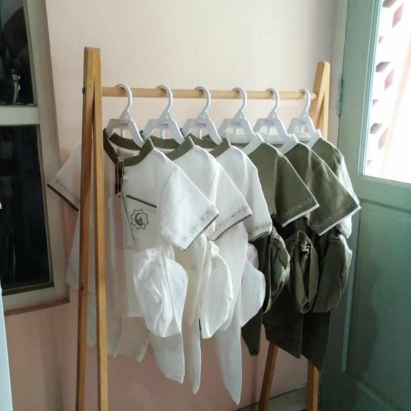 Snobby Set Koko Anak Set Muslim Koko Baju Celana Peci Setelan Koko Pakaian Muslim SKLK001
