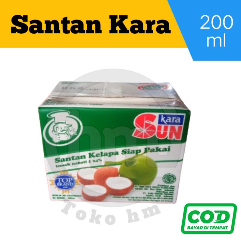 

Santan kara / Santan Instant / sun kara 200 ml