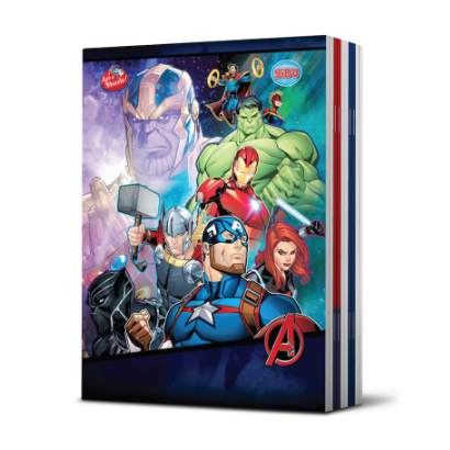 

(1 Buku) SiDU Buku Tulis Marvel isi 38 Lembar