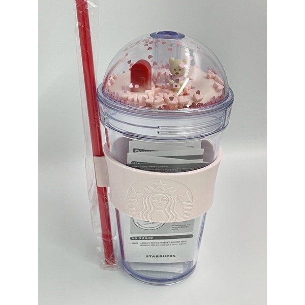 STARBUCKS TUMBLER KOREA DOME BEARISTA VALENTINE
