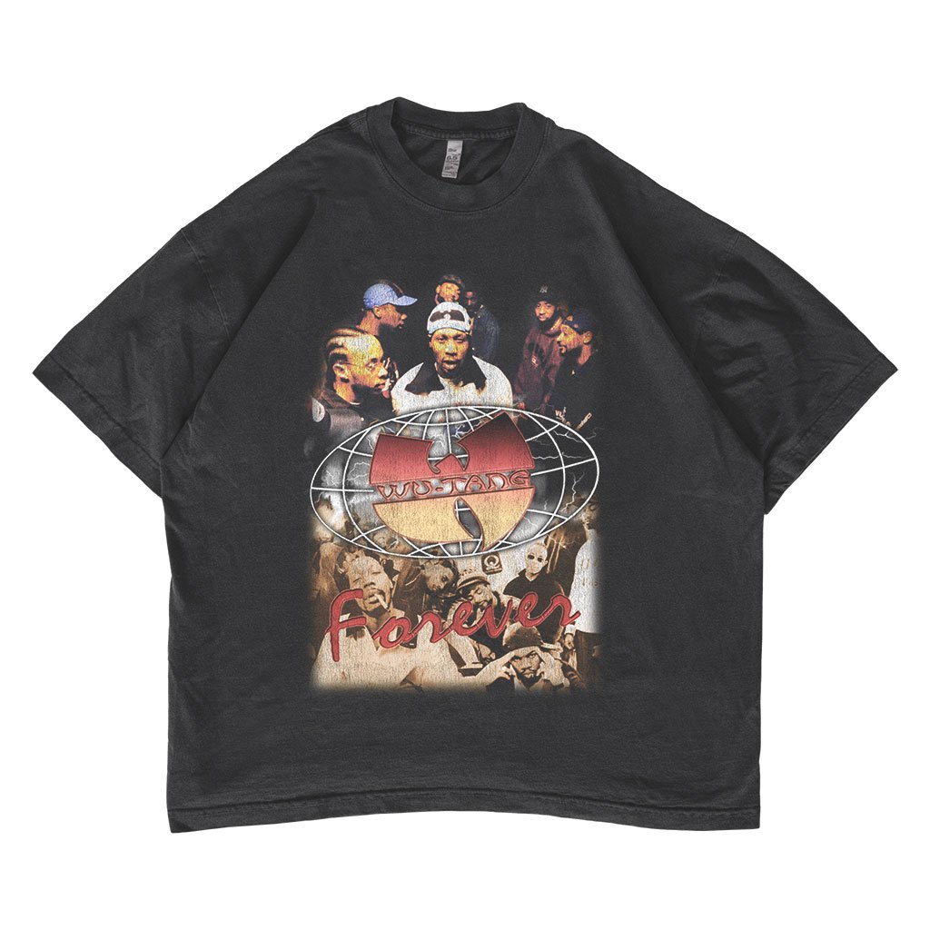 Wu-Tang Clan Rap Ree Vintage T-shirt Oversized