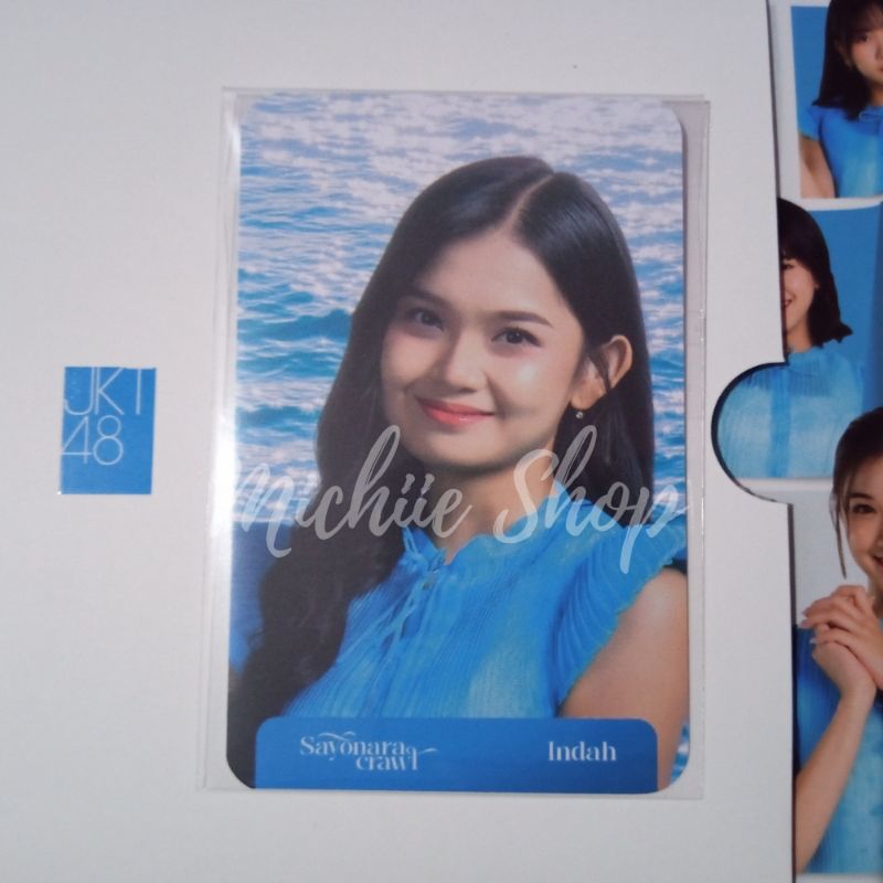 Photocard Sayonara Crawl Indah JKT48 | PC Indah Sayonara Crawl Official
